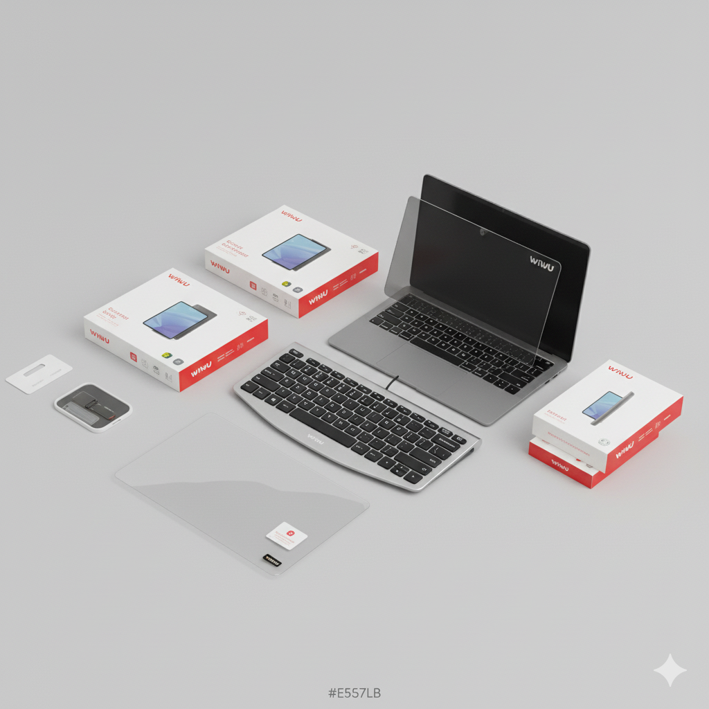 Protectores de pantalla y Teclados WiWU - Accesorios de protección para laptops y tablets